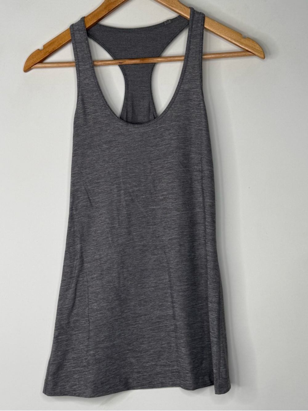 Lululemon Women's Grey Racerback Tank Top